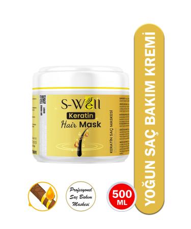 S-Well Keratin Hair Mask | Concentrated Hair Care Mask 500 ML