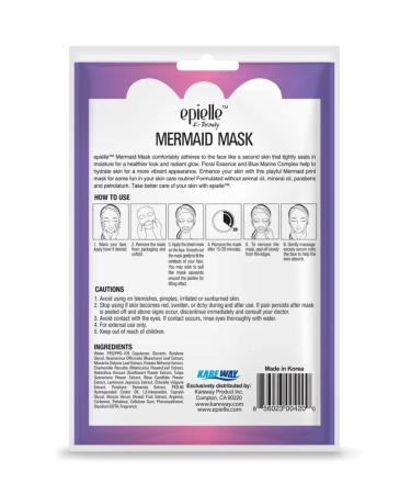 Epielle Mermaid Character Mask - Buy Online on GoSupps.com