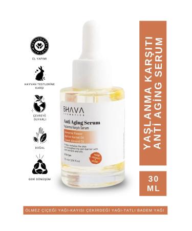 bhava cosmetics Renewing Revitalizing Repairing Anti-aging Anti-wrinkle Bright Skin Supporting serum