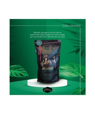 Bikeyfe Gourmet Turkish Coffee 500 Gram Black Package