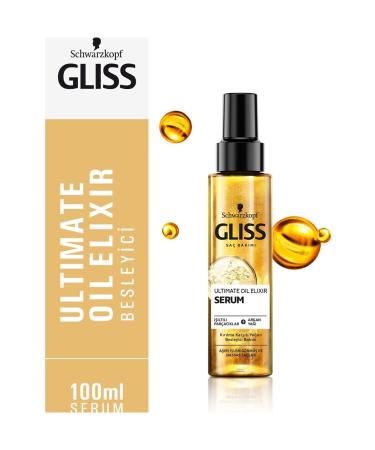 Gliss Schwarzkopf Ultimate Oil Elixir Care Serum 100 Ml 1 Pack