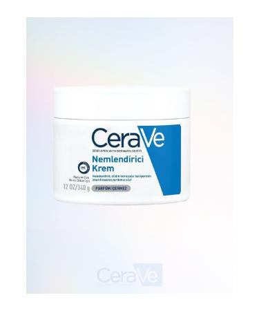 CeraVe Moisturizing Cream 340gr (DRY AND VERY DRY SKIN) Ceramide and hyaluronic acid -CeraVe-