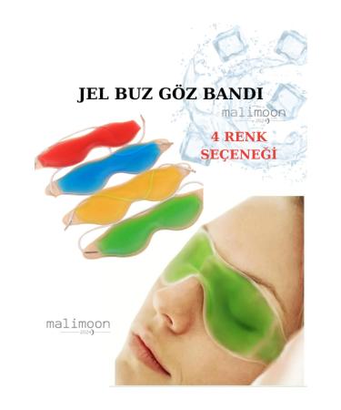 malimoon Gel Ice Eye Mask Under Eye Bags Anti-Puffiness Sleeping Band Cold Compress Mask Mixed Color