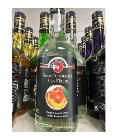 FIDIL PASTRY PEACH FLAVORED SYRUP 70 CL