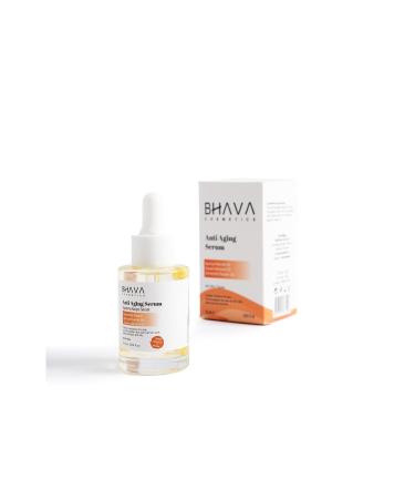 bhava cosmetics Renewing Revitalizing Repairing Anti-aging Anti-wrinkle Bright Skin Supporting serum - Buy Online on GoSupps.com