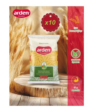 Arden Pasta Spiral Pasta 500 gr x 10 Pieces 5 kg