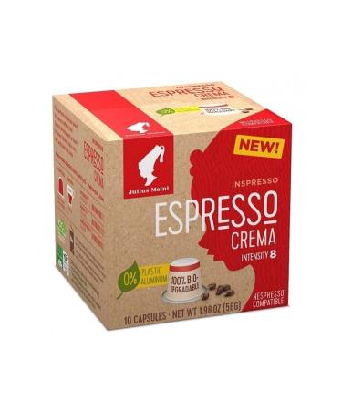 Julius Meinl Espresso Crema Nespresso Compatible Capsule Coffee 10 Pieces