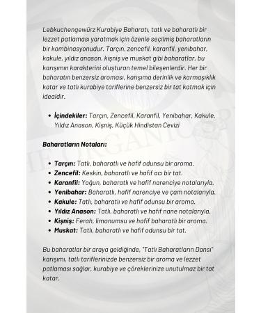 TOS The Organic Spices Lebkuchengew rz Cookie Spice 500 gr Lebkuchen Cookie Spice - Premium Quality | Spice Mix - Buy Online on GoSupps.com