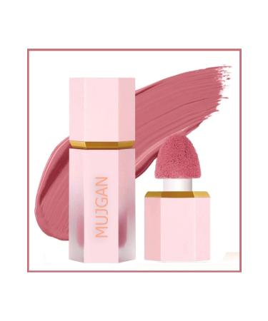 MUJGAN Color Boom Liquid Blush Makeup For Cheeks Matte Finish -float On Blush