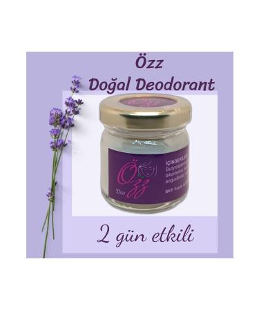 Ozz Natural Deodorant Natural Sweat Odor Prevention Underarm Deodorant Cream Deodorant Sweat Odor Prevention - Buy Online on GoSupps.com