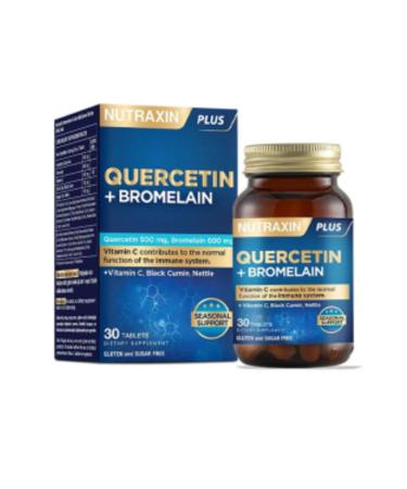 Nutraxin STD Nutraxin Quercetin Bromelain 30 Tablets (SINGLE)