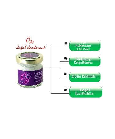 Ozz Natural Deodorant Natural Sweat Odor Prevention Underarm Deodorant Cream Deodorant Sweat Odor Prevention - Buy Online on GoSupps.com