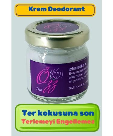 Ozz Natural Deodorant Natural Sweat Odor Prevention Underarm Deodorant Cream Deodorant Sweat Odor Prevention - Buy Online on GoSupps.com