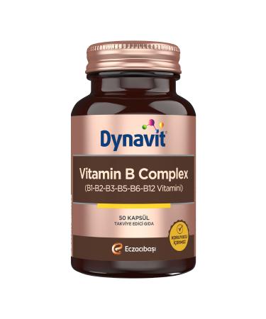 Dynavit VITAMIN B COMPLEX 50 CAPSULES - Buy Online on GoSupps.com