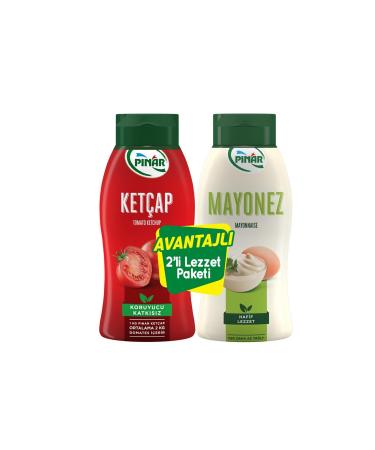 Pinar Ketchup 420 Gr + Mayonnaise 350 Gr