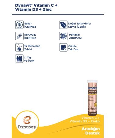 Dynavit Vitamin C & D & Zinc & Herbal Iceland Moss Advantageous Package - Buy Online on GoSupps.com
