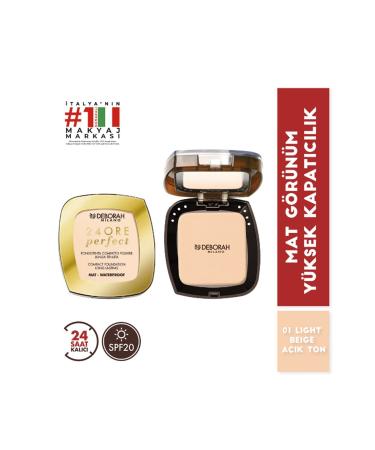 Deborah 24 Ore Compact Long Lastng Fdt 01g L.be ge