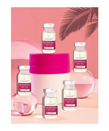 Luminate Serum Niacinamide Collagen Hyaluron Pore Tightener Anti-Aging and Anti-Wrinkle 5*8 ml - Buy Online on GoSupps.com