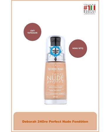 Deborah Dewy Finish Perfect Nude Foundation