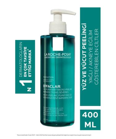 La Roche Posay Effaclar Micro Peeling Gel 400 ml
