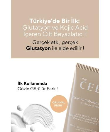 The Ceel Skin Whitening Brightening Anti-Spot Cream with Glutathione Collagen Niacinamide & Kojic Acid 50 ml - Buy Online on GoSupps.com