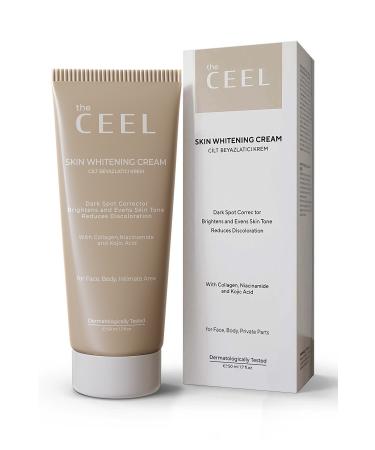 The Ceel Skin Whitening Brightening Anti-Spot Cream with Glutathione Collagen Niacinamide & Kojic Acid 50 ml - Buy Online on GoSupps.com