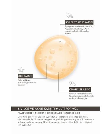 The Gulis Anti-Acne and Blackhead 5% Niacinamide Serum 30 Ml - Buy Online on GoSupps.com