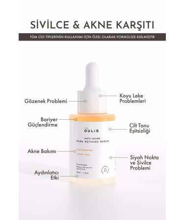The Gulis Anti-Acne and Blackhead 5% Niacinamide Serum 30 Ml - Buy Online on GoSupps.com