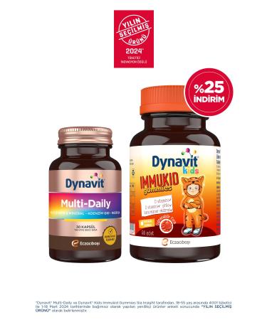 Dynavit Multi Daily & Immukid Gummies Advantageous Package - Buy Online on GoSupps.com