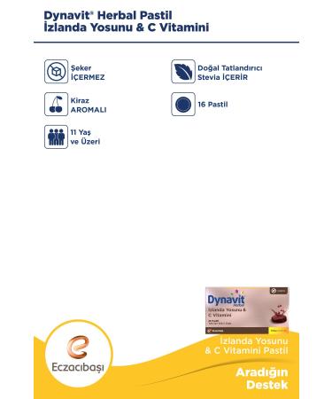 Dynavit Vitamin C & D & Zinc & Herbal Iceland Moss Advantageous Package - Buy Online on GoSupps.com