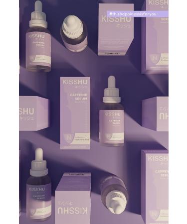 Kisshu Dark Circles Puffiness and Anti-Aging Under Eye Serum-Hyaluronic Acid Niacinamide - Buy Online on GoSupps.com