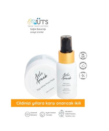 Asl Arnak Pore Tightening Egg White Mask & Skin Repair Cream