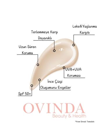 Ovinda Anti-Spot and Anti-Aging High Protection SPF 50 Sun Cream 100 ml - Buy Online on GoSupps.com