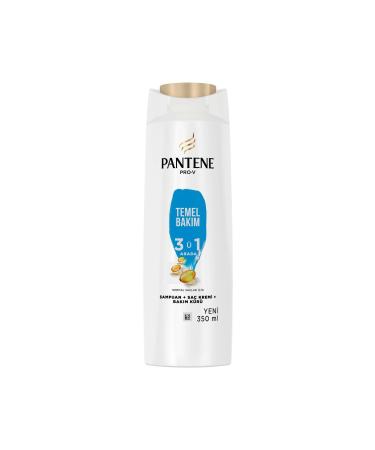 nefertiya Pantene Shampoo 3+1 Basic Care 350 ml x 6 Pieces