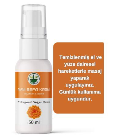 ixirciyusuf Calendula Cream Repairing and Soothing 50ml - Buy Online on GoSupps.com