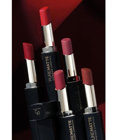 Golden Rose Pure Matte Powder Lipstick No: 114 - Powdered Matte Lipstick - 8691190533649 - Buy Online on GoSupps.com