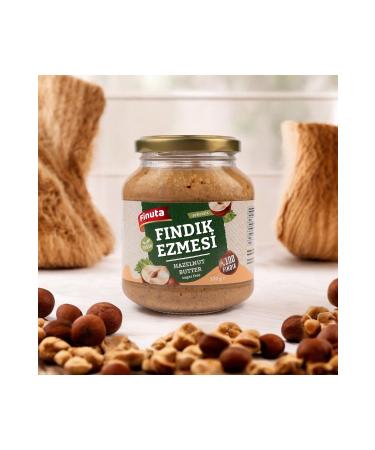 FINUTA HAZELNUT PASTE 0 HAZELNUT (SUGAR-FREE) 320GR