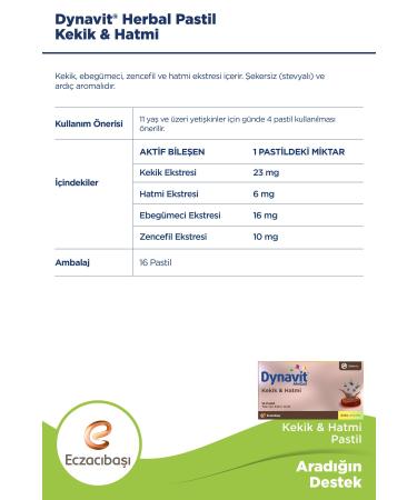 Dynavit Sambucus Nigra & Herbal Thyme & Marshmallow Advantageous Package - Buy Online on GoSupps.com