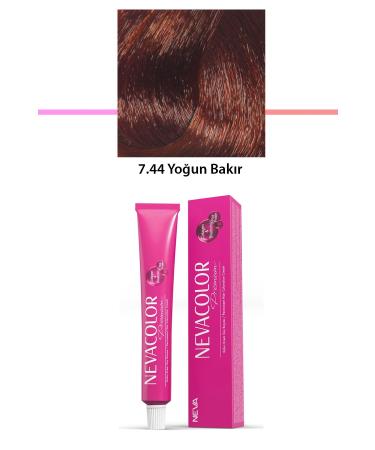 Skygo Premium 7.44 Intense Copper - Permanent Cream Hair Dye 50 g Tube