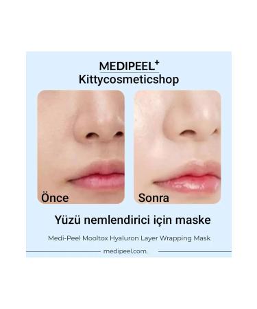 Medipeel Mooltox Hyaluron Layer Wrapping Mask(Mask for moisturizing the face) - Buy Online on GoSupps.com