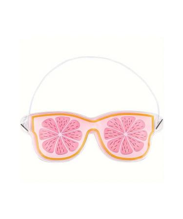GlassySKY Refreshing Gel Eye Mask for All Skin Types - GRAPEFRUIT PRINTED