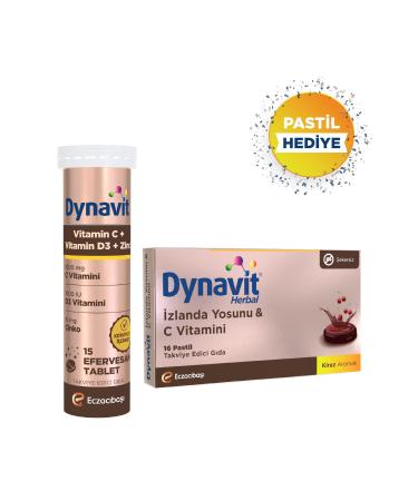 Dynavit Vitamin C & D & Zinc & Herbal Iceland Moss Advantageous Package - Buy Online on GoSupps.com