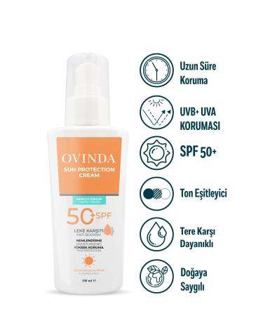Ovinda High Protection Anti-Spot and Skin Tone Equalizer SPF 50 Tinted Sunscreen 100 ml - Buy Online on GoSupps.com
