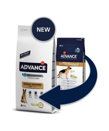 Advance Dog German Shepherd Dog Food 12 Kg - Buy Online on GoSupps.com