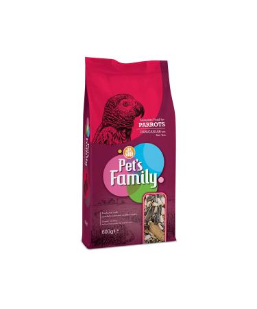 Pets Family PARROT FOOD 600G X 2 PCS 276097