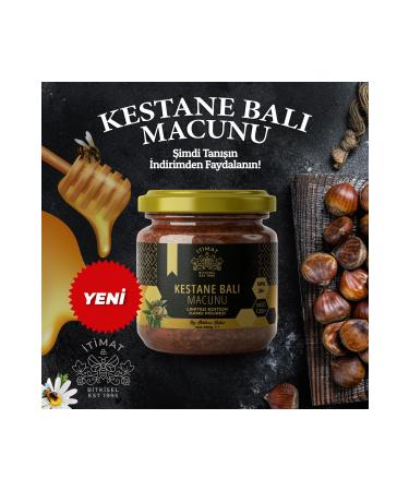 Energy / Immunity - Chestnut Honey and Ginger Paste Mix 240 gr