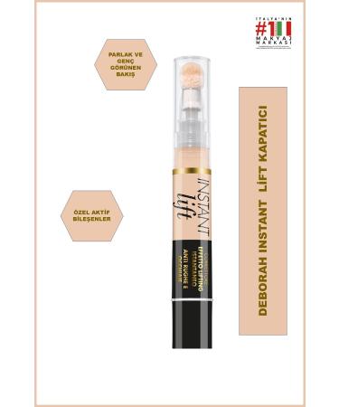 Deborah Instant Lift Concealer 00 Ivory Concealer