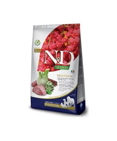 N & D ND Quinoa Digestion Lamb Adult Medium Maxi Dog Food 2.5 Kg
