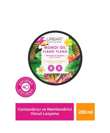 Urban Care Urban Body Series Monoi Body Cream/Yogurt 200 ML