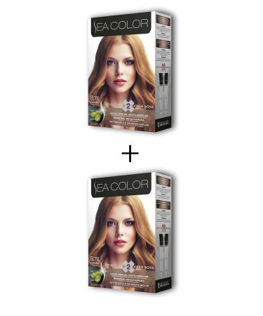 Skygo 2X2 Tube Cream Hair Dye Set Caramel No:8.73